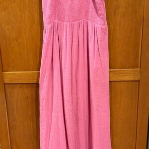 Raviya Pink Smocked Dress